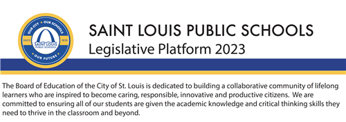 SLPS Legislative Priorities